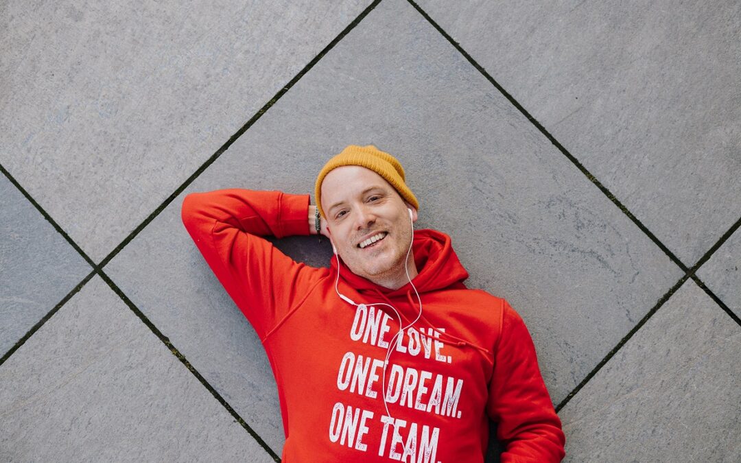 Nach Hause kommen in sich selbst.