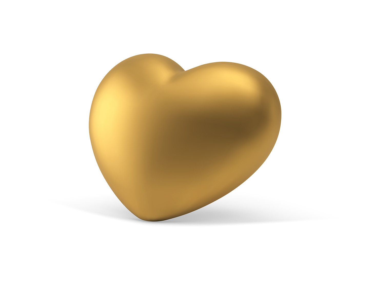 goldenes Herz